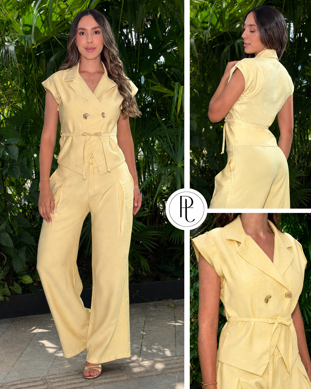 P74657 CONJUNTO FLOW AMARILLO