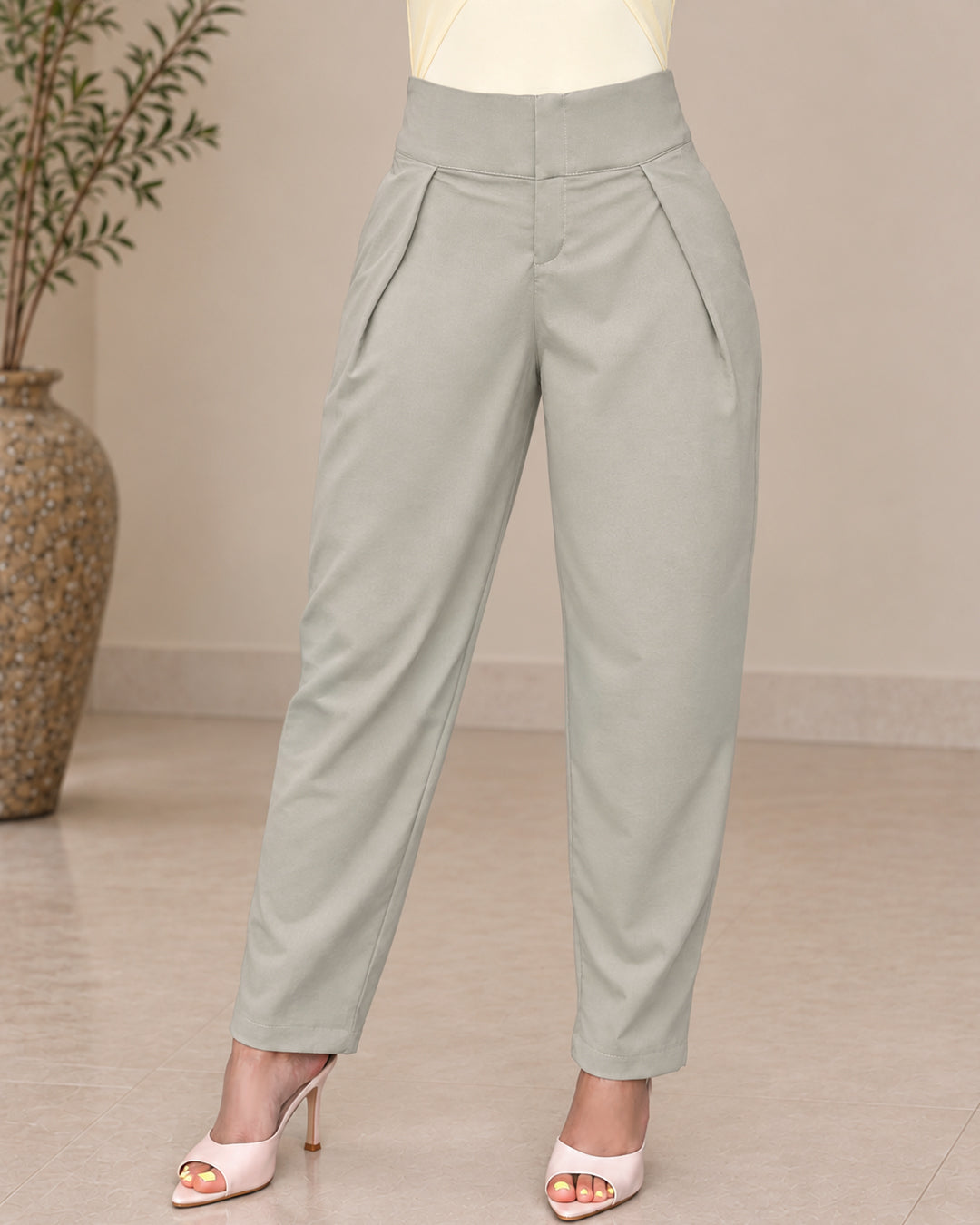 P74667 PANTALON CRETTA VERDE