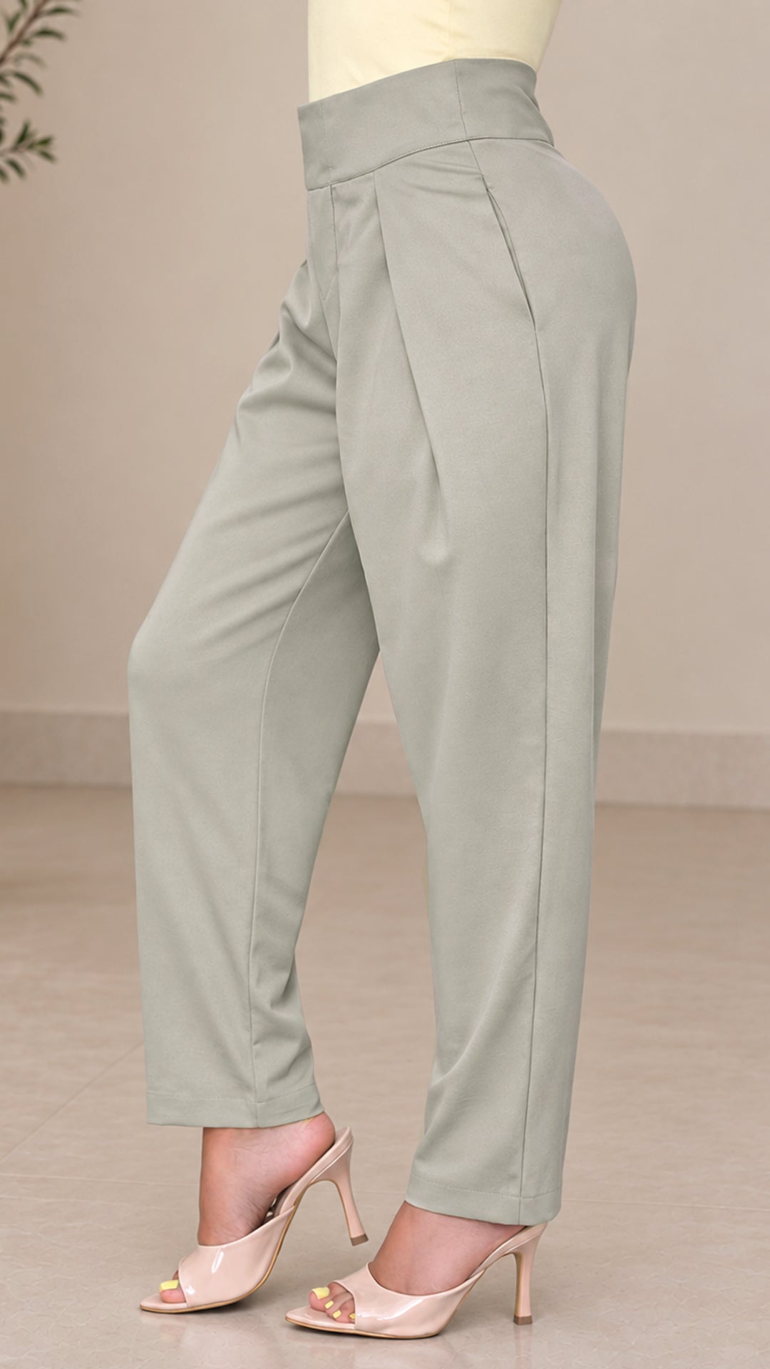 P74667 PANTALON CRETTA VERDE