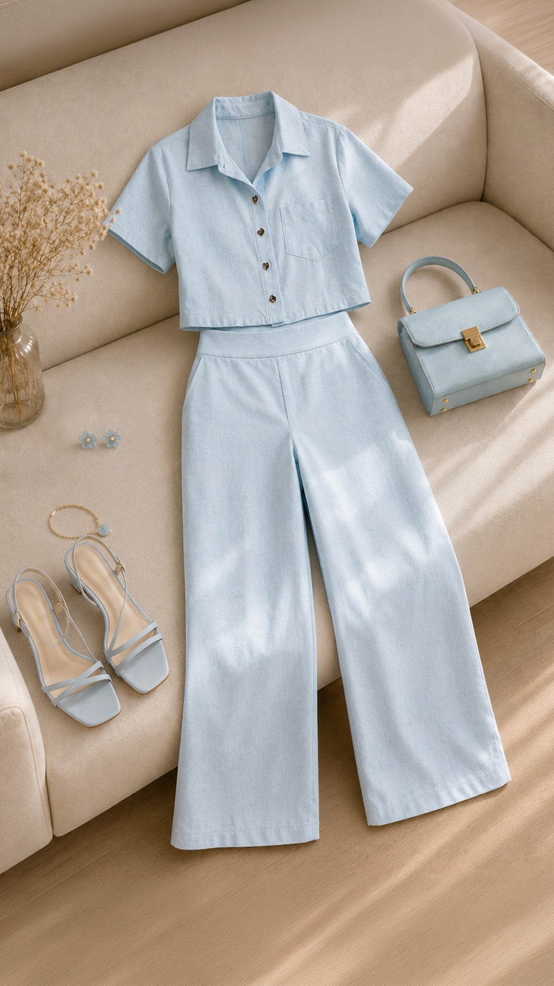 P74674 CONJUNTO POLIESTER AZUL