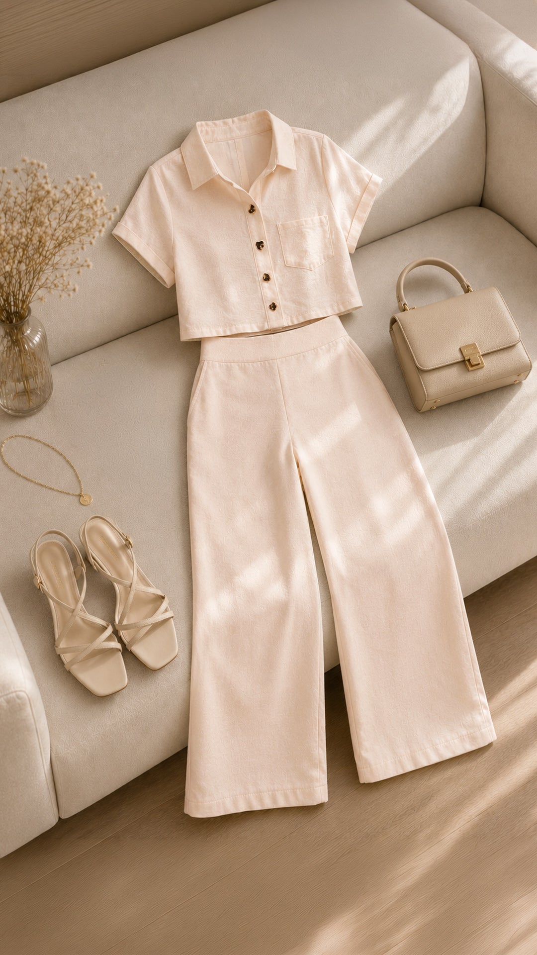 P74674 CONJUNTO POLIESTER MANDARINA