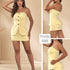 P74676 CONJUNTO NOCHES DE VIENA AMARILLO