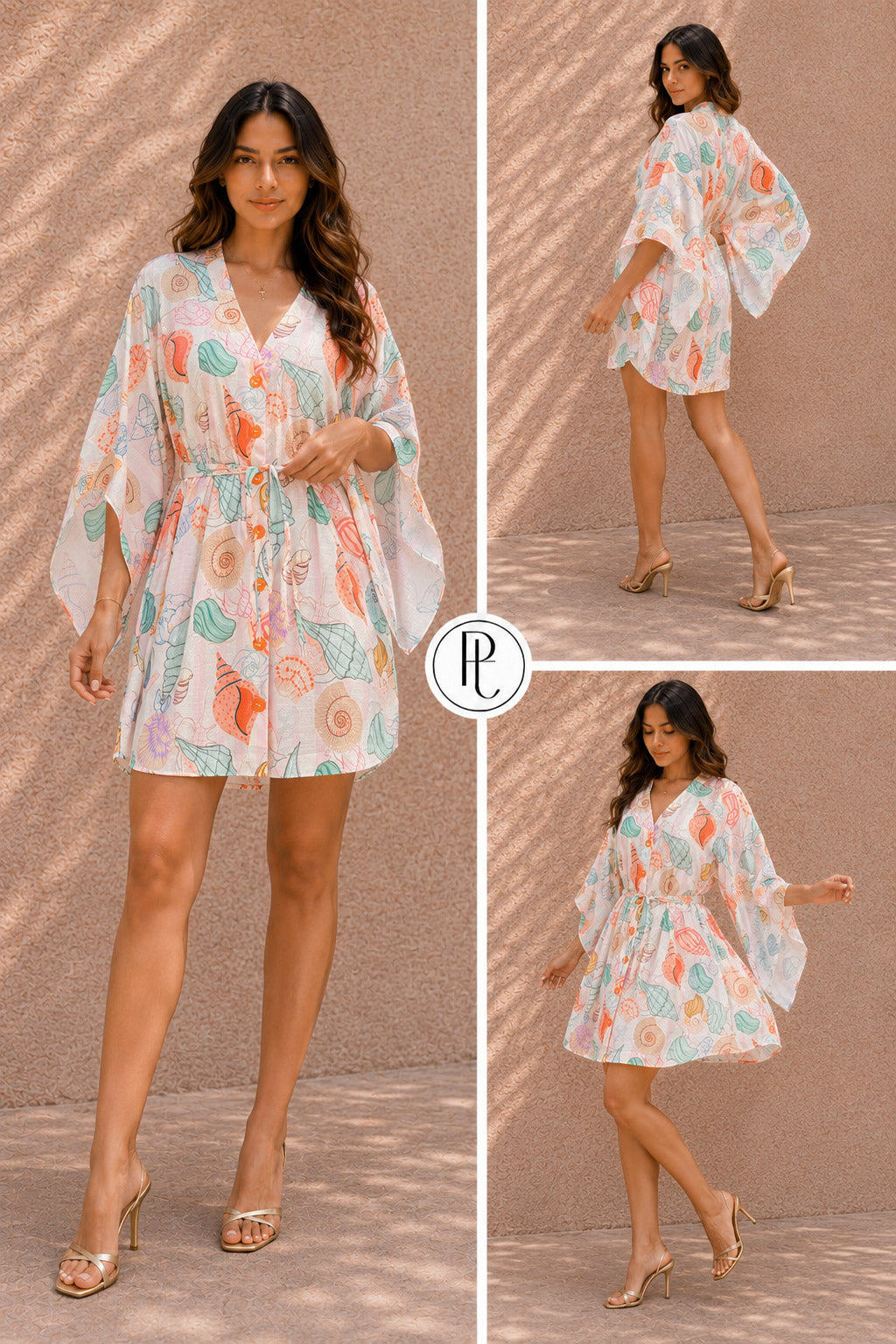 P74686 VESTIDO LINO PASTEL