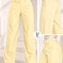 P74688 PANTALON NOCHES DE VIENA AMARILLO
