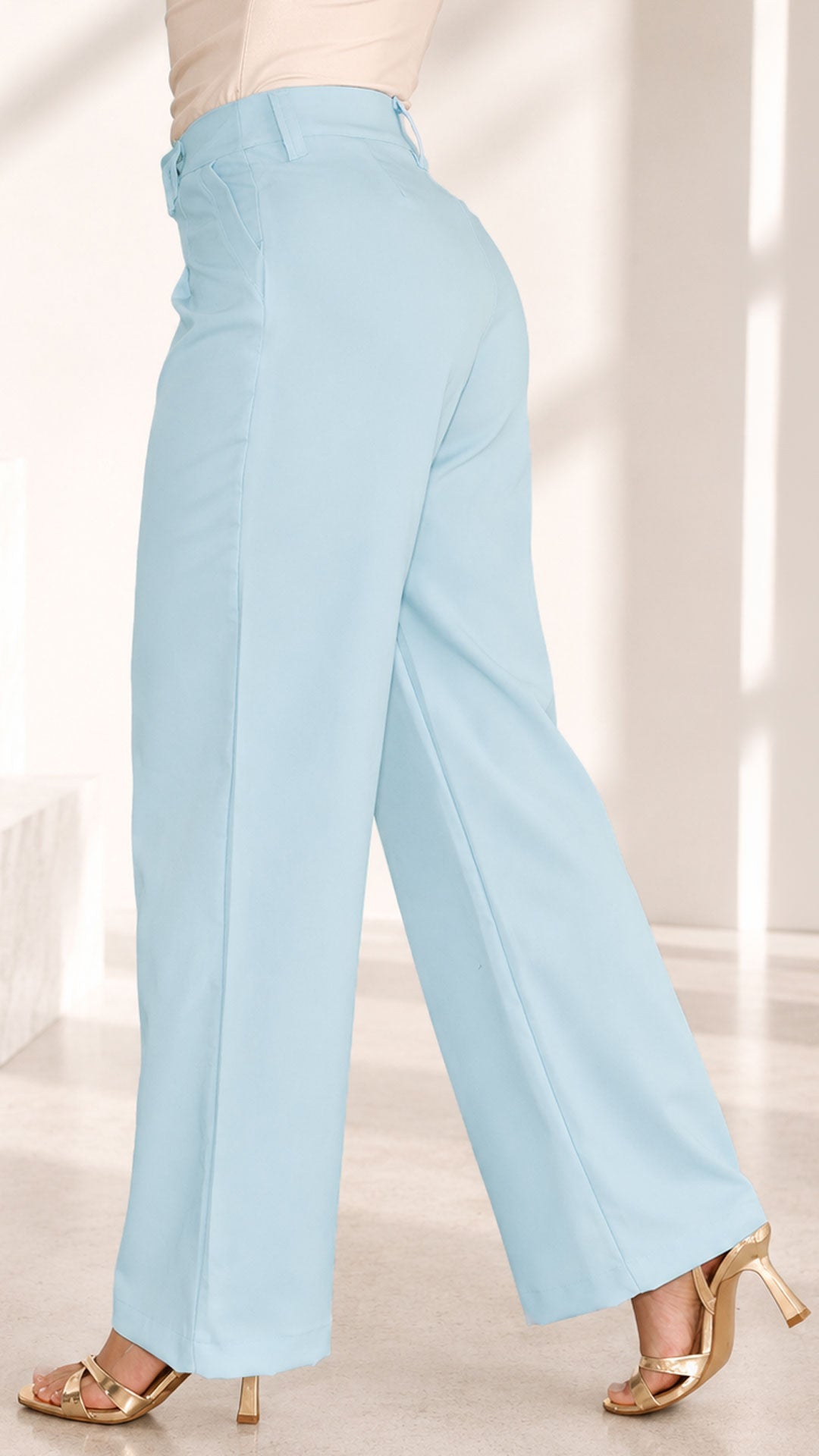P74688 PANTALON NOCHES DE VIENA AZUL