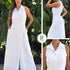 P74699 VESTIDO PLANO BLANCO