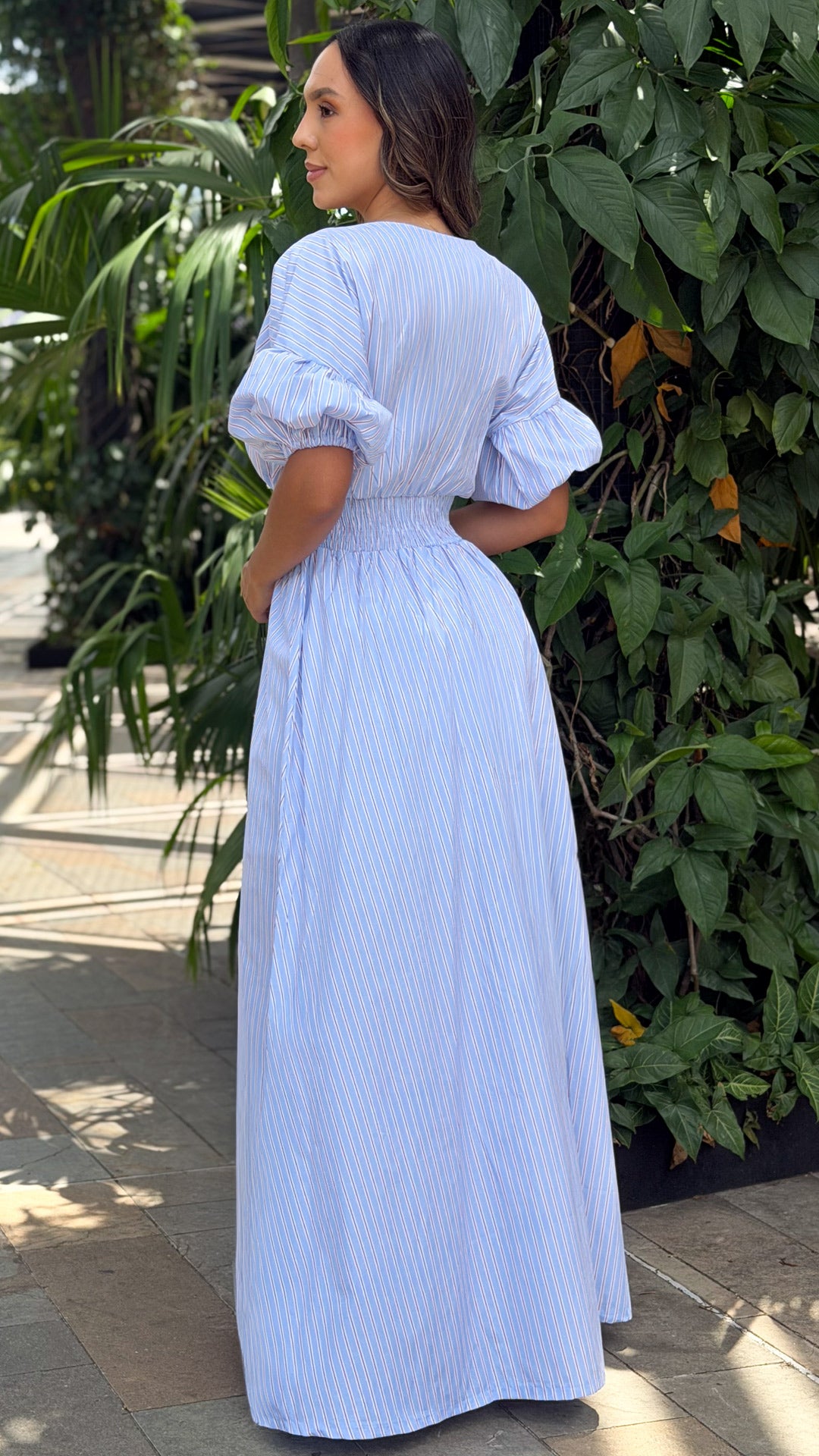 P74702 VESTIDO VASCANI AZUL