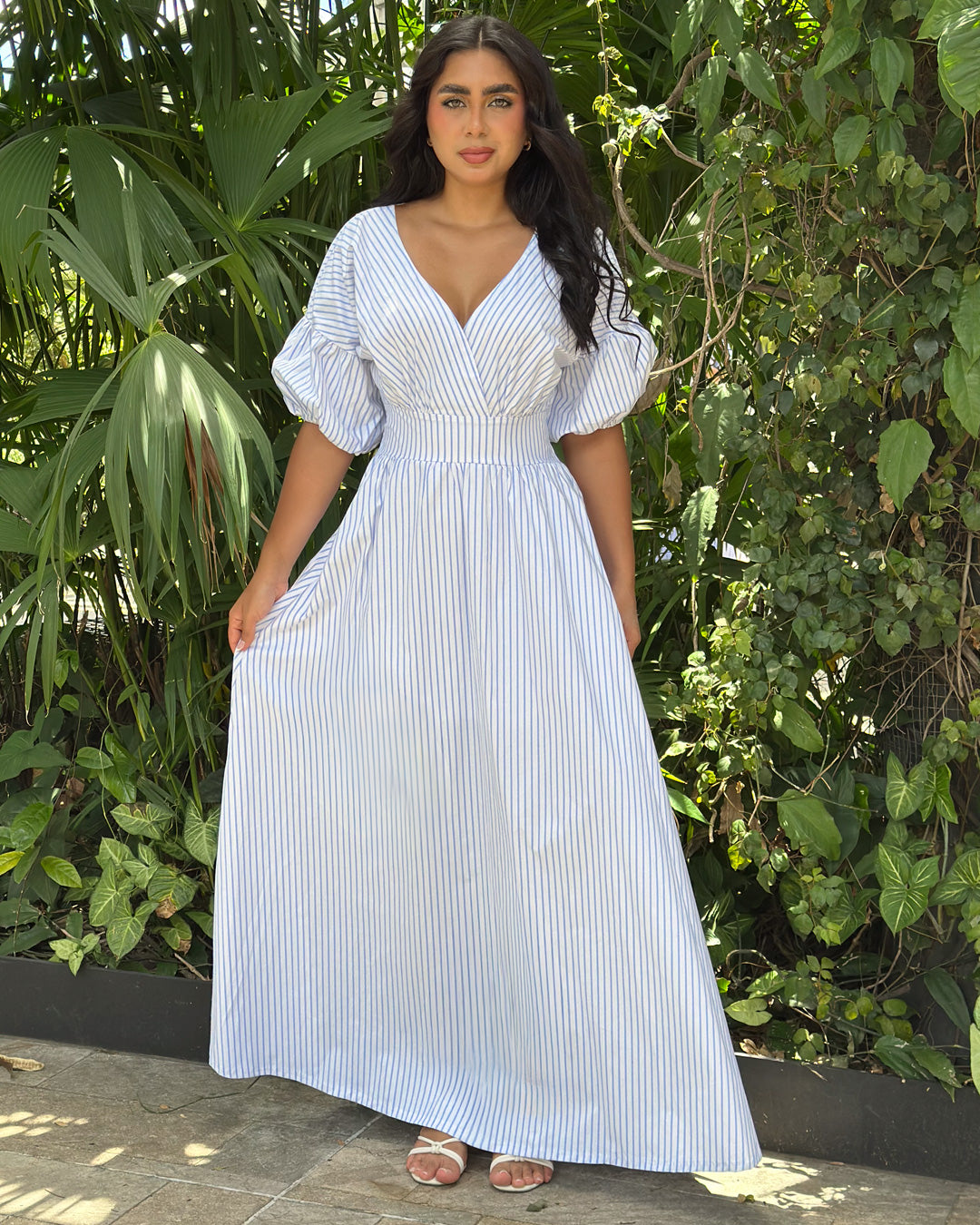 P74702 VESTIDO VASCANI BLANCO