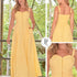 P74706 VESTIDO POPELINA AMARILLO