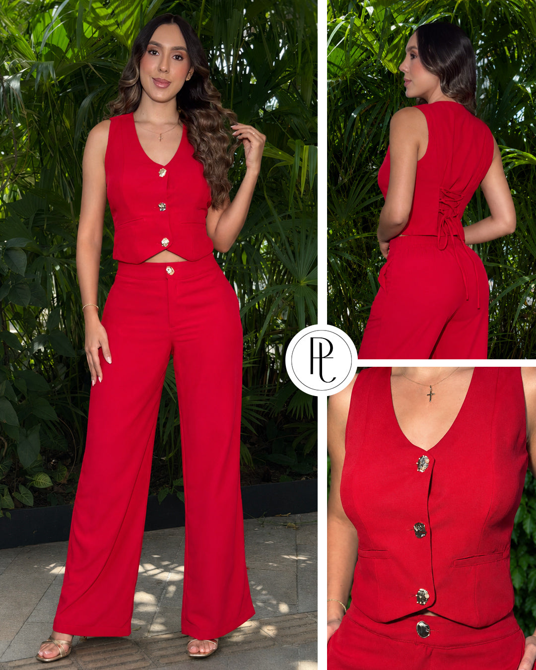 P74708 CONJUNTO KALIMERA ROJO
