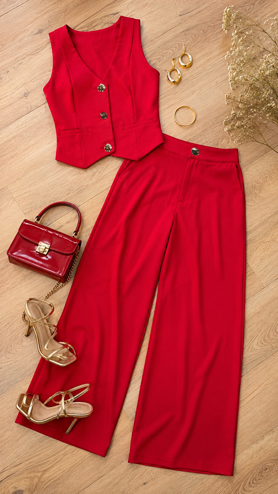 P74708 CONJUNTO KALIMERA ROJO