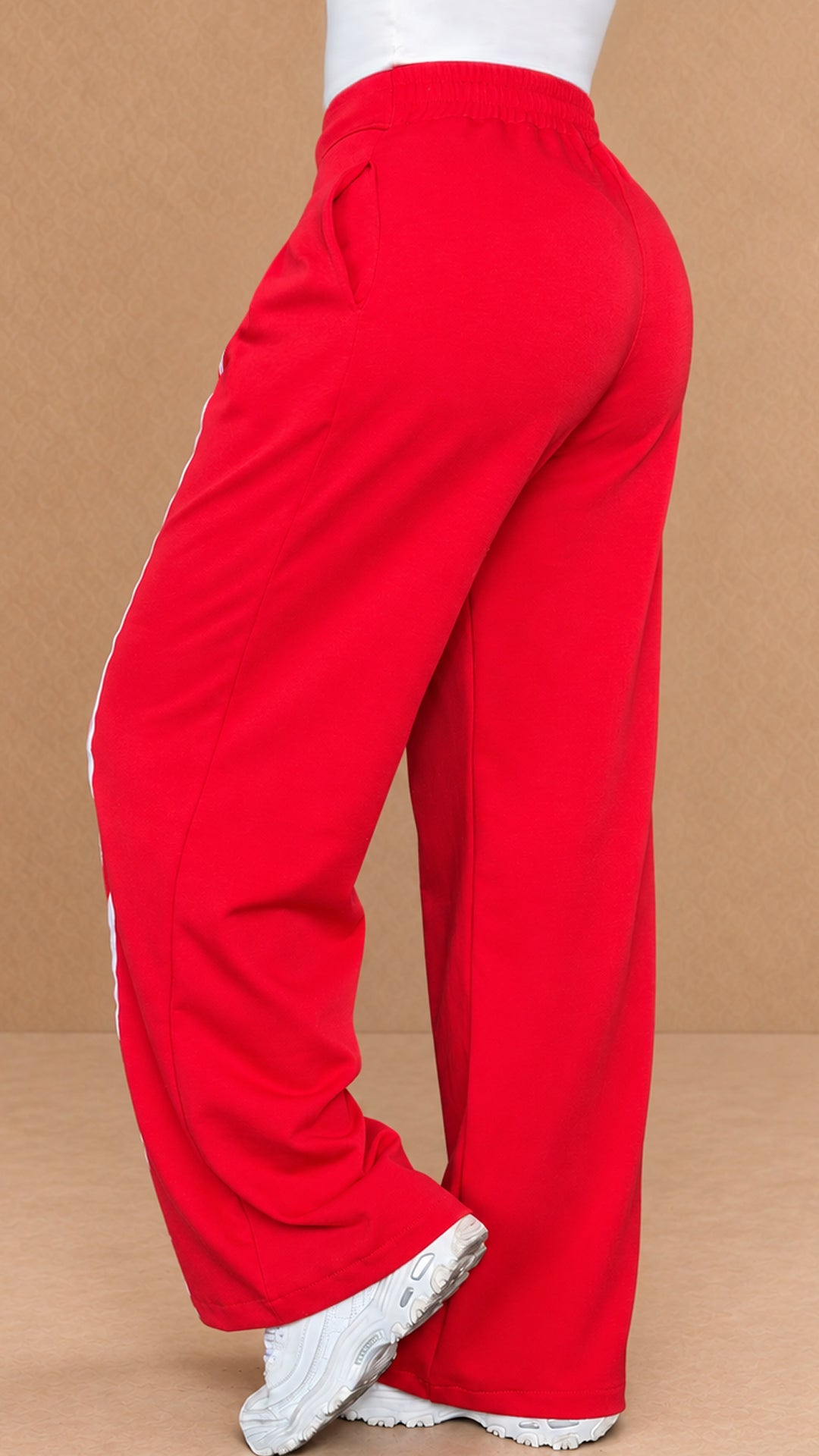 P74714 PANTALON BURDA ROJO