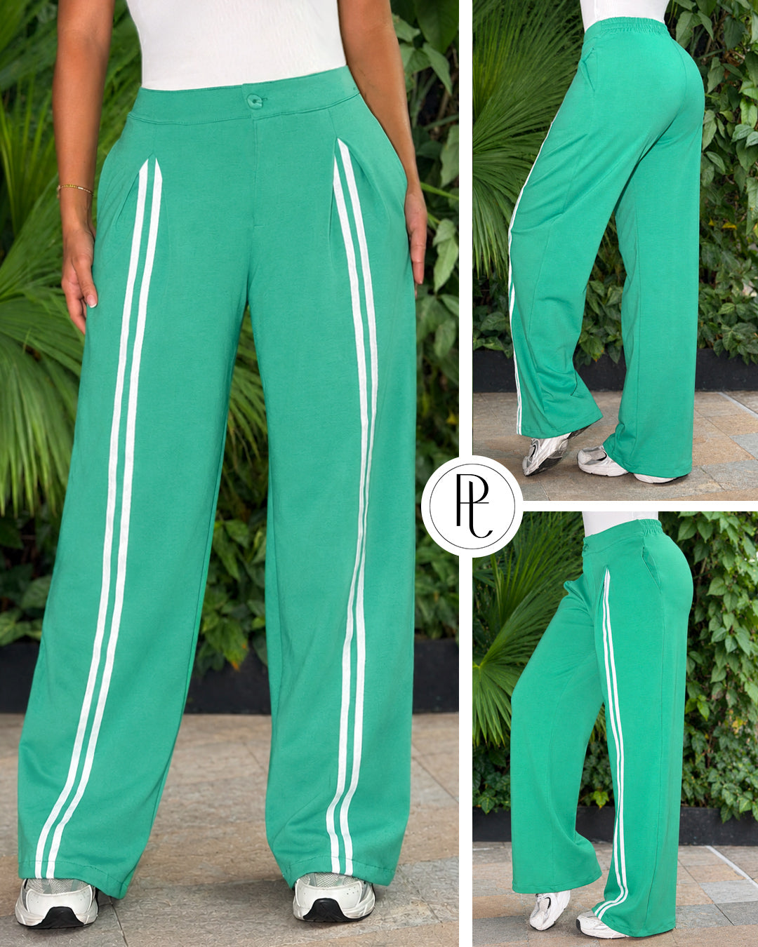 P74714 PANTALON BURDA VERDE