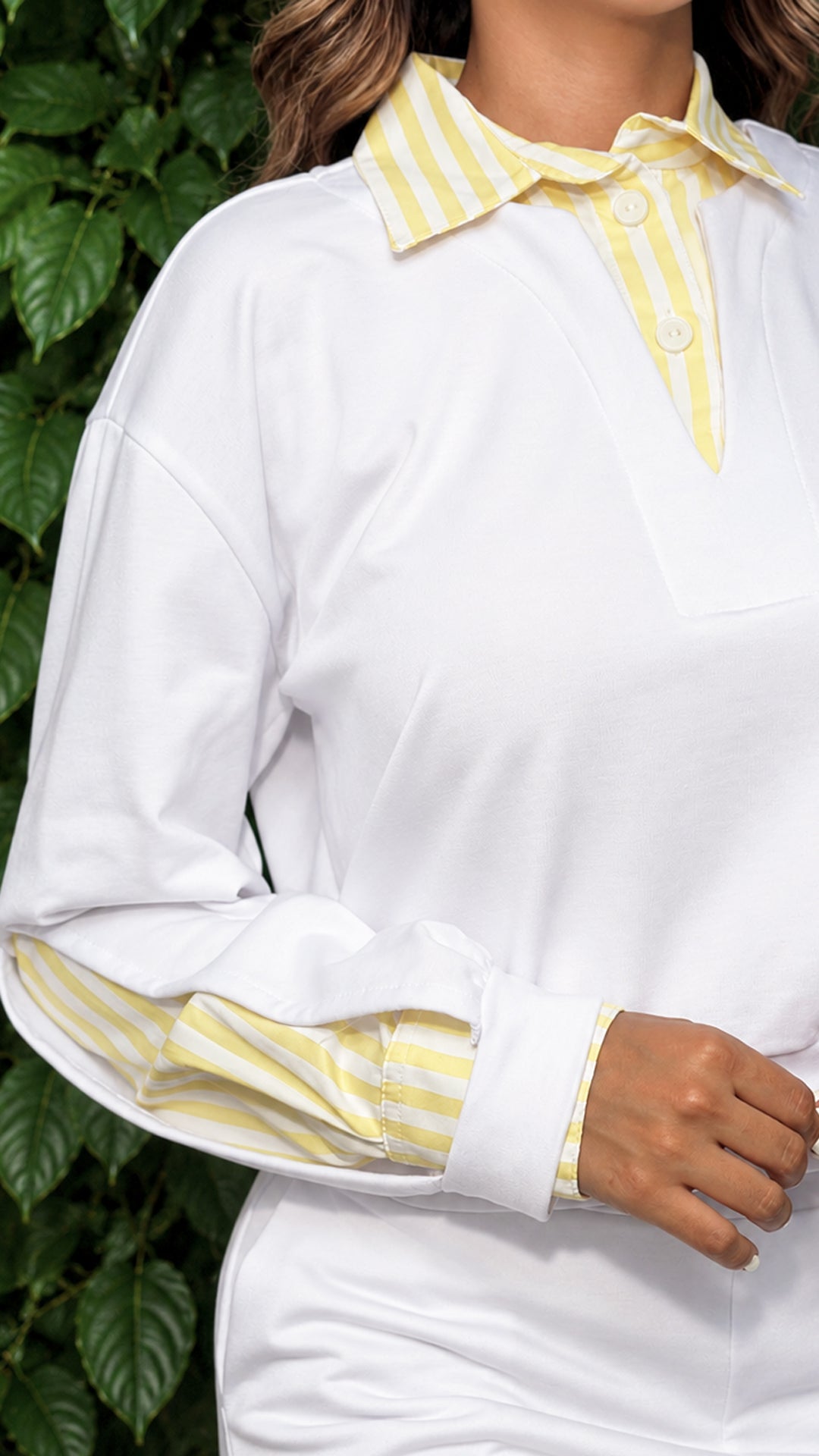 P74724 CONJUNTO DEPORTIVO BURDA AMARILLO