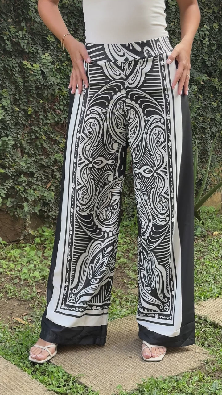 P74369 PANTALÓN AGATHA NEGRO