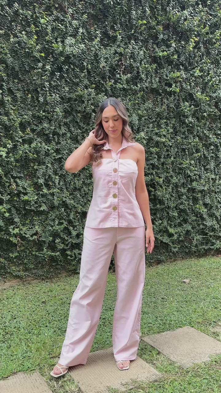 P74604 CONJUNTO LINO ROSADO