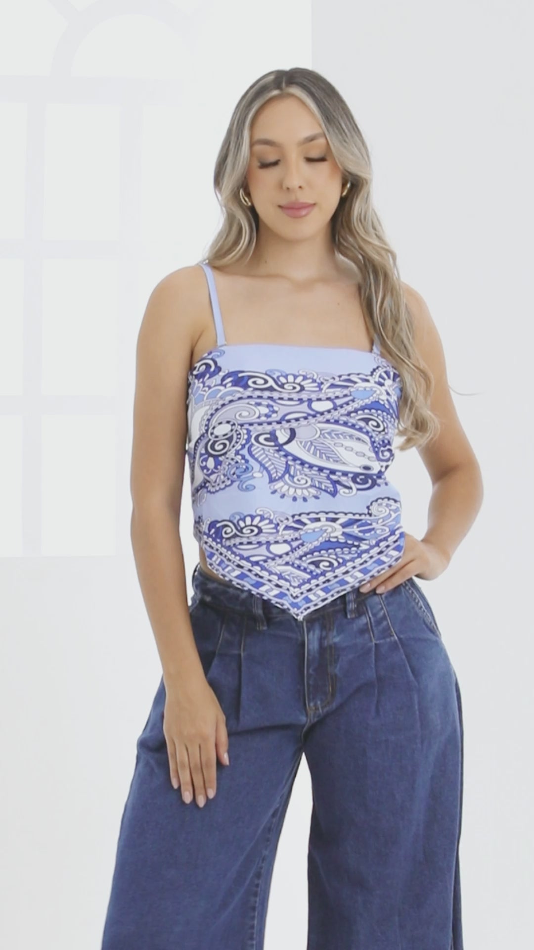 P3948 BLUSA AGATHA AZUL