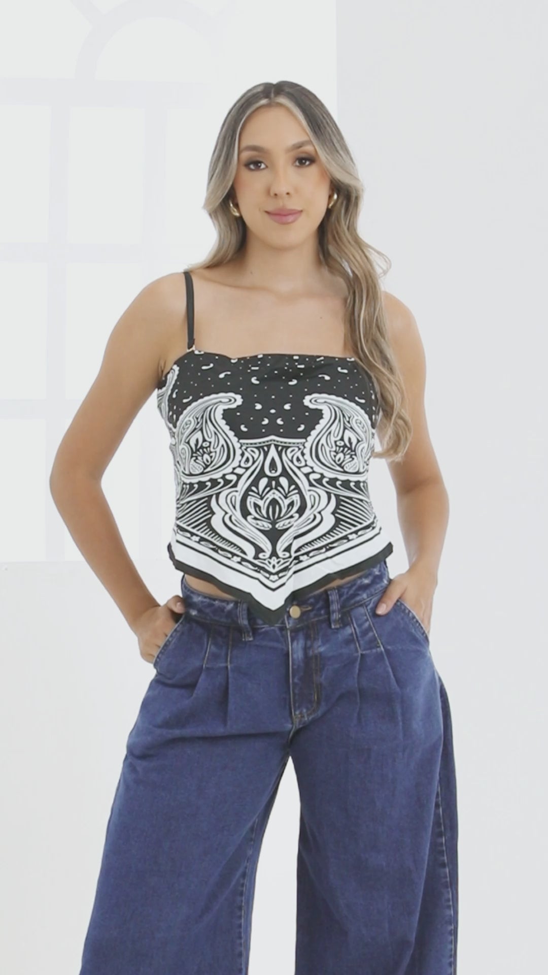P3948 BLUSA AGATHA NEGRO