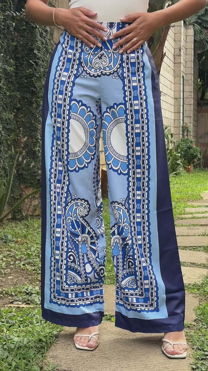 P74369 PANTALÓN AGATHA AZUL